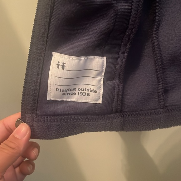 3T Navy Fleece Columbia Sweater - Picture 4 of 4